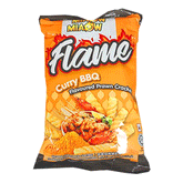 Miaow Miaow Flame Curry Bbq Prawn Crackers 50g